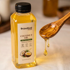 Coconut Oil - Aids in Weight Loss, Reduces Risk of Heart Diseases, Good for Skin & Hair, Ideal for Cooking & Seasoning - ChiltanPure Coconut Oil - Aids in Weight Loss, Reduces Risk of Heart Diseases, Good for Skin & Hair, Ideal for Cooking & Seasoning