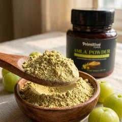 Amla Powder – Rich Source of Vitamin C, Power Pack for Hair & Skin [آملہ]