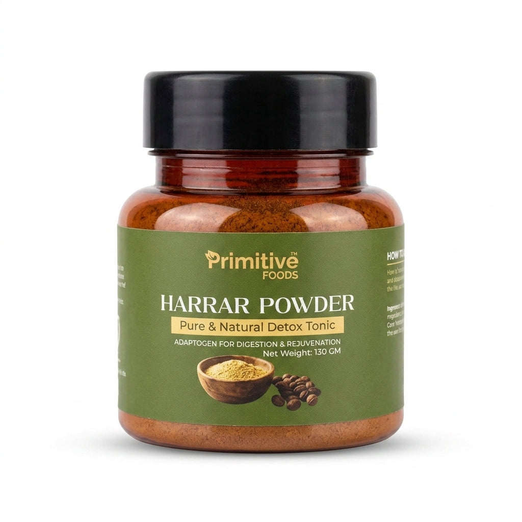Harar Powder (ہڑیڑ) - Treat Piles, Relieves Constipation, Boosts Immunity, and Improves Brain & Heart Health