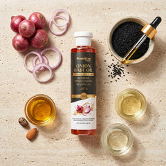 Red Onion Oil / Reduces Hair Fall & Accelerates Hair Regrowth
