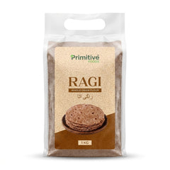 Ragi Flour (راگی کا آٹا) - Finger Millet Flour / Rich in Calcium, Iron & Dietary Fiber | Gluten FREE