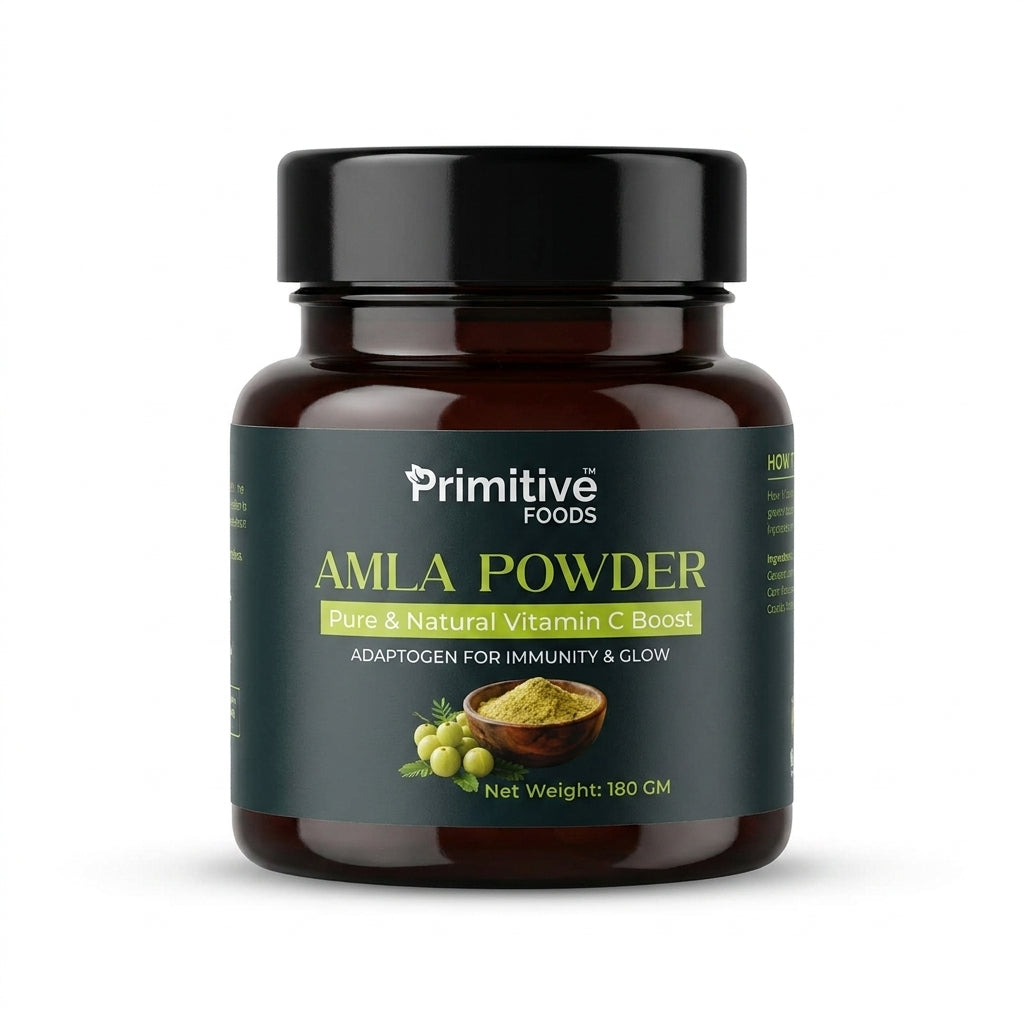 Amla Powder – Rich Source of Vitamin C, Power Pack for Hair & Skin [آملہ]